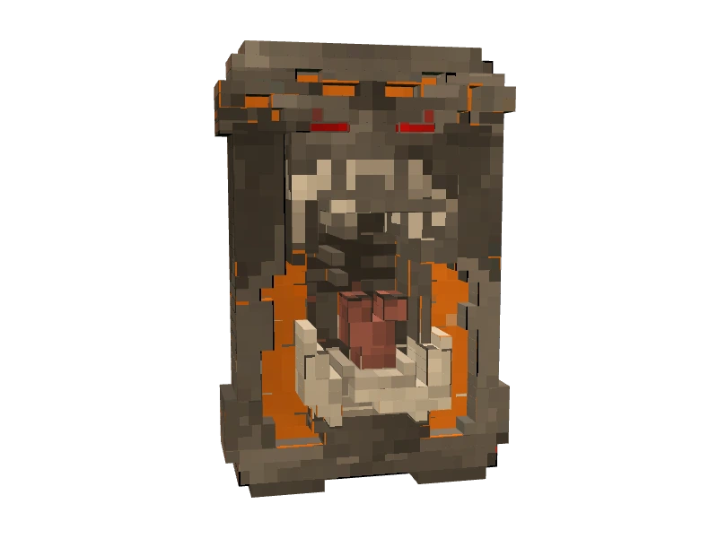 Relieve tridimensional del escudo dragón de KLPScape